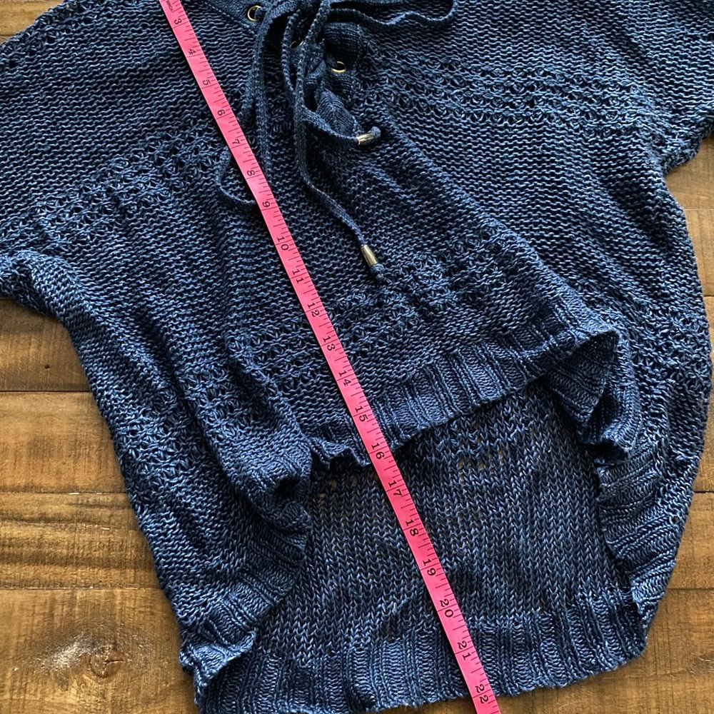 Cache Linen Knitted Crop Top - image 7